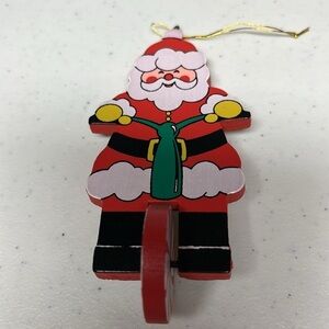 Ornament Avon Santa on the Go Vintage